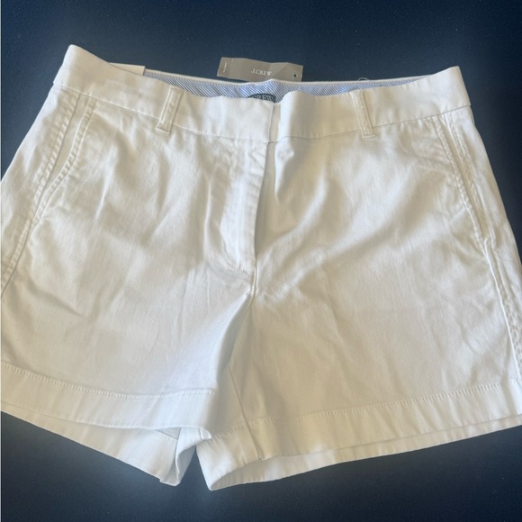 Re-imagined by J.CREW white chinos w/ strectch🤍cute comfy classics-zoom in 4more - Picture 1 of 14